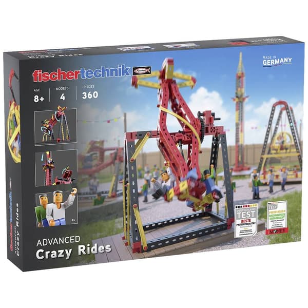 fischertechnik 569019 Crazy Rides Byggsats från 8 år