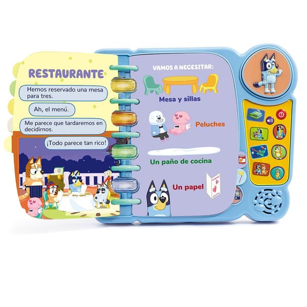 Vtech Spil Bog Bluey Blå