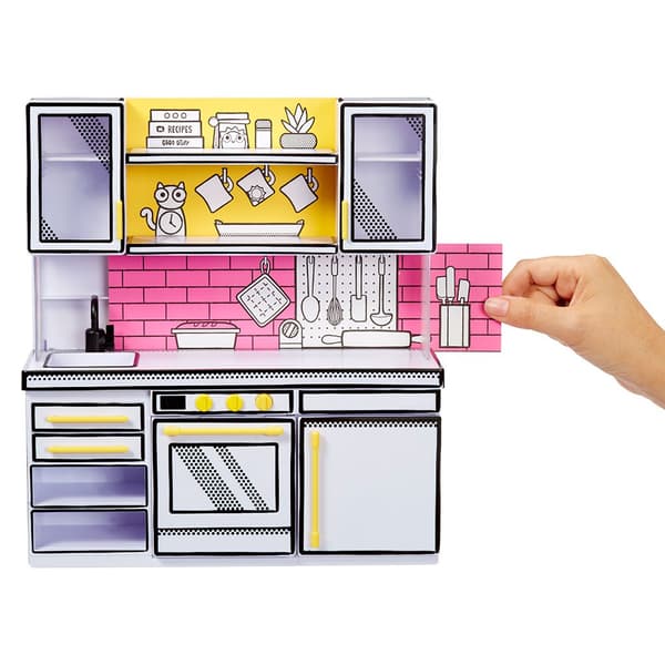 Mga Make It Mini Køkken Playset Gul