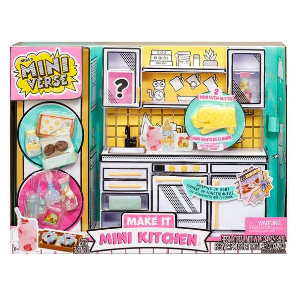 Mga Make It Mini Køkken Playset Gul