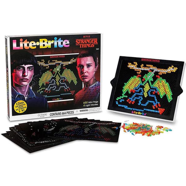 Deqube Lite Brite Stranger Things Special Edition Flerfarvet