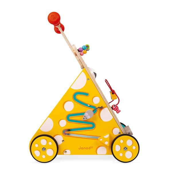 Janod Multi-aktivitet Cat Baby Walker Flerfarvet 12 Months-3 Years