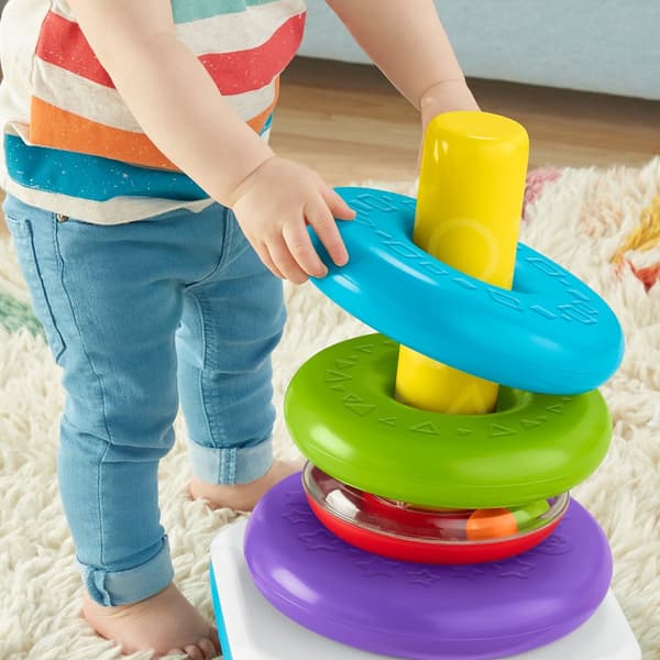 Fisher Price Giant Rock-a-stack Flerfarvet 6 Months