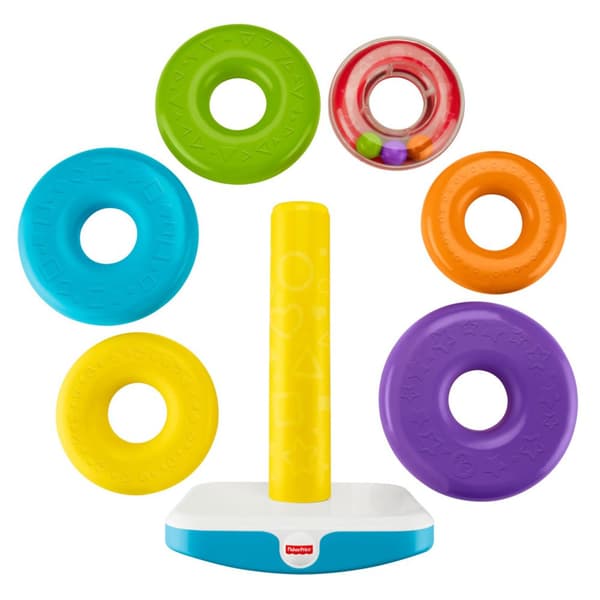 Fisher Price Giant Rock-a-stack Flerfarvet 6 Months