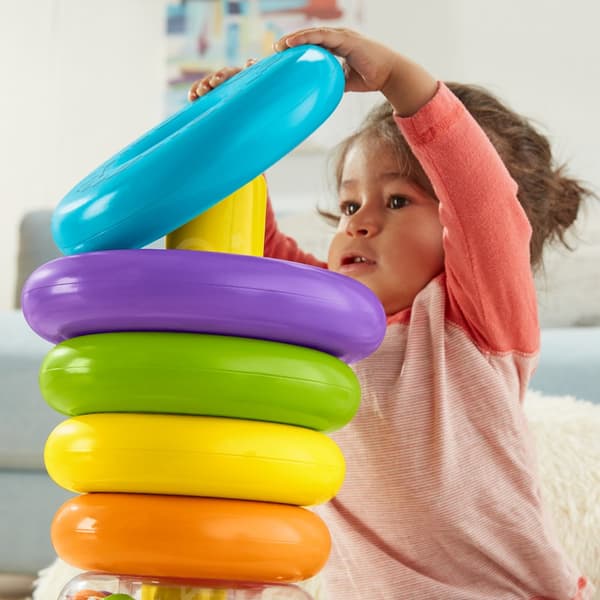 Fisher Price Giant Rock-a-stack Flerfarvet 6 Months