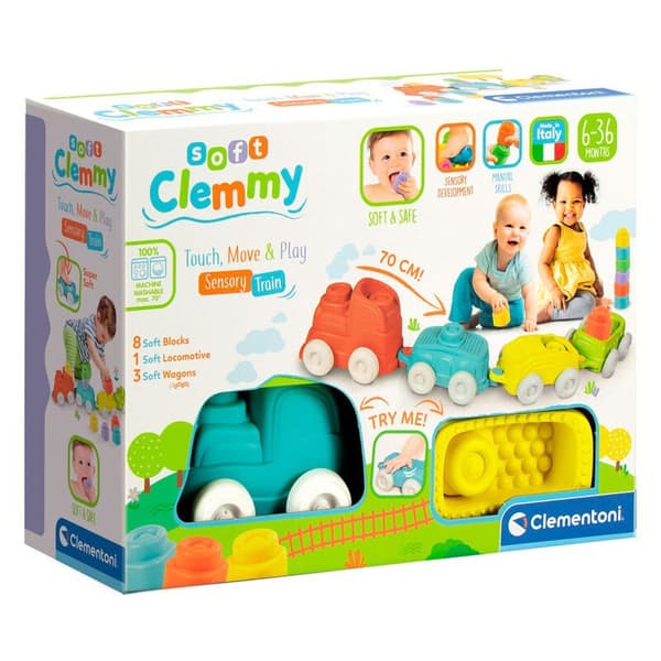 Clementoni Sansetog Clemy Flerfarvet 6-12 Months