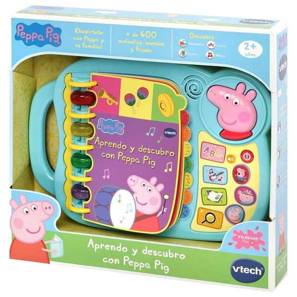 Vtech Boka Gris Peppa Flerfärgad 12-24 Months