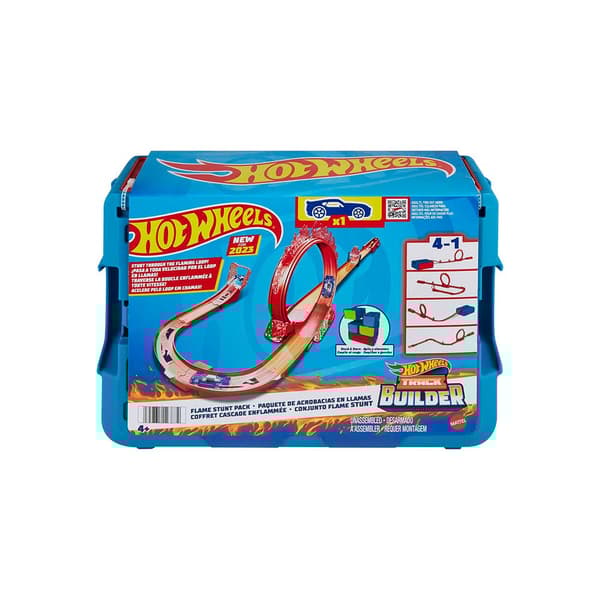Hot Wheels Brand Akrobatbil Track Builder Søvfarvet