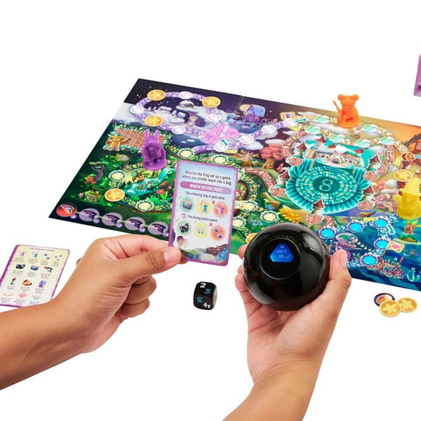Mattel Games Magical Meetings-opetuspeli Bola 8 Hopeinen