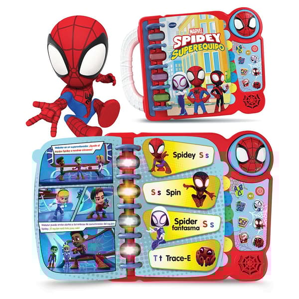 Vtech Jag Lär Mig Läsa Med Spidey Och Dess Superequipo Flerfärgad