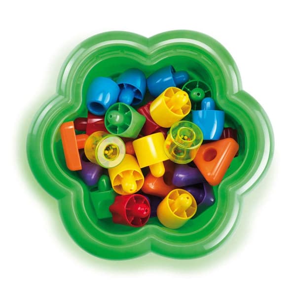 Quercetti Jumbo Box Fit Shapes 28 Stykker Transparent