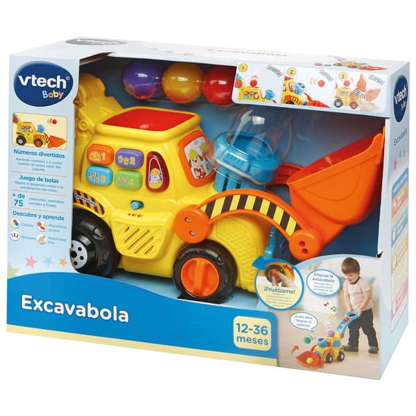 Vtech Excavabola Monivärinen