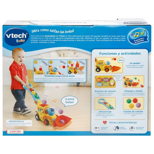 Vtech Excavabola Monivärinen