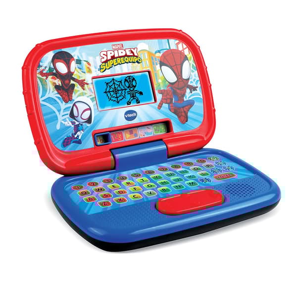 Vtech Pædagogisk Bærbar Og Dens Superequipo Spidey Flerfarvet
