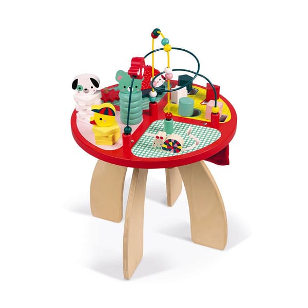 Janod Activity Table Baby Forest Monivärinen 12 Months-3 Years