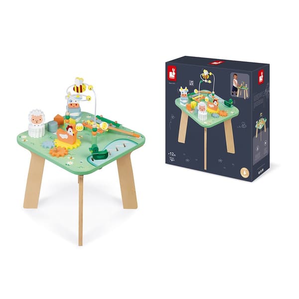 Janod Prado Activity Table Flerfarvet 1-99 Years