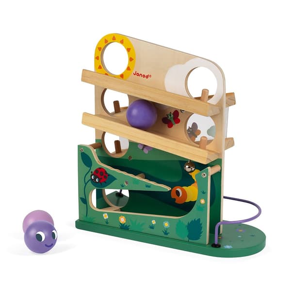Janod Caterpillar Ball Track Flerfarvet 12 Months-3 Years