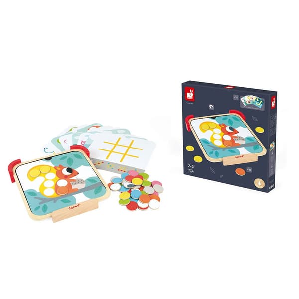Janod I Am Learning Colours Magnetic Chips Monivärinen 2-5 Years