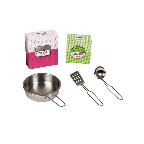 Janod Macaron Cooker Hvid,Rosa 3-8 Years