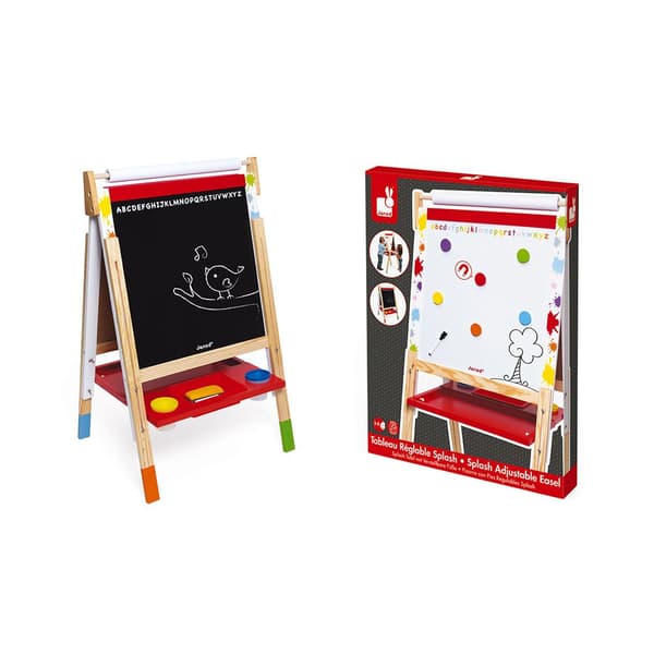 Janod Splash Adjustable Easel Flerfarvet 3-8 Years