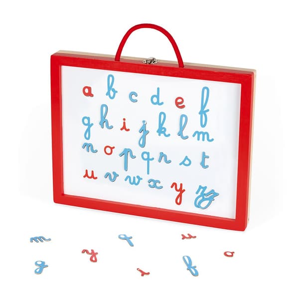 Janod Essential 4 In 1 Cursive Letters Briefcase Monivärinen 3-8 Years