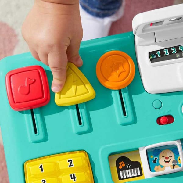Fisher Price Skratta Och Lära Dig Bordsblandningar Dj Silver
