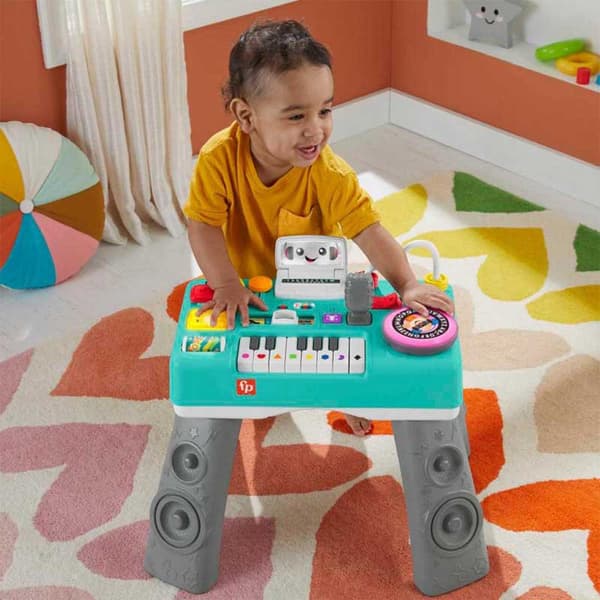 Fisher Price Skratta Och Lära Dig Bordsblandningar Dj Silver