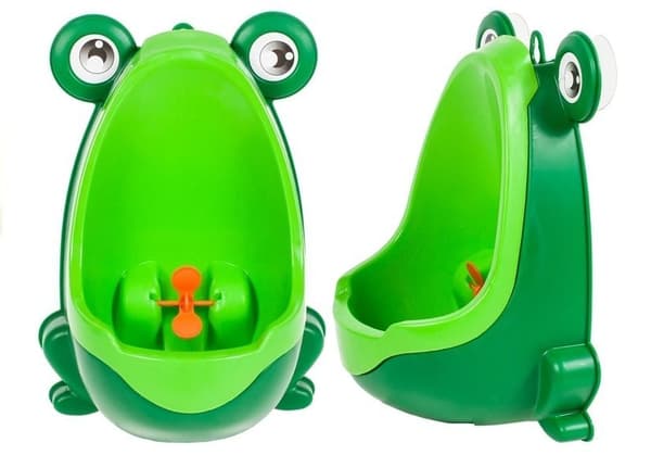 RoGer Mini-Urinal / Frog-shaped for baby boy`s