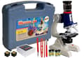 Miniatyrbild 1 av 6: Large Scientist's Suitcase Children's Educational Microscope 100x 400x 1200x