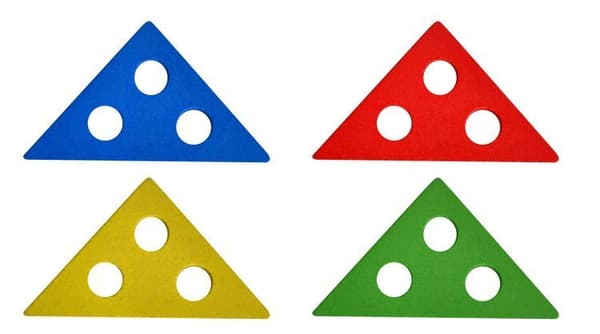 RoGer Wooden Educational Train Sorter Bricks
