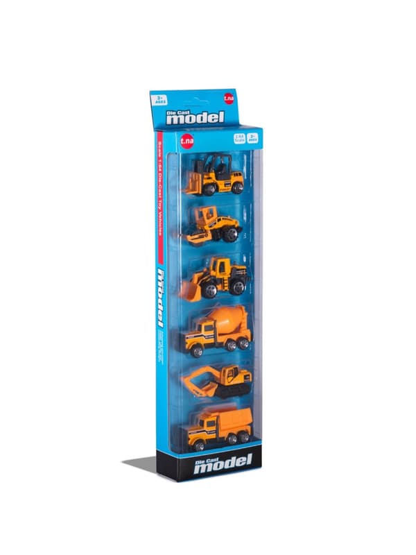 ROGer Construction Machinery Set 6pcs