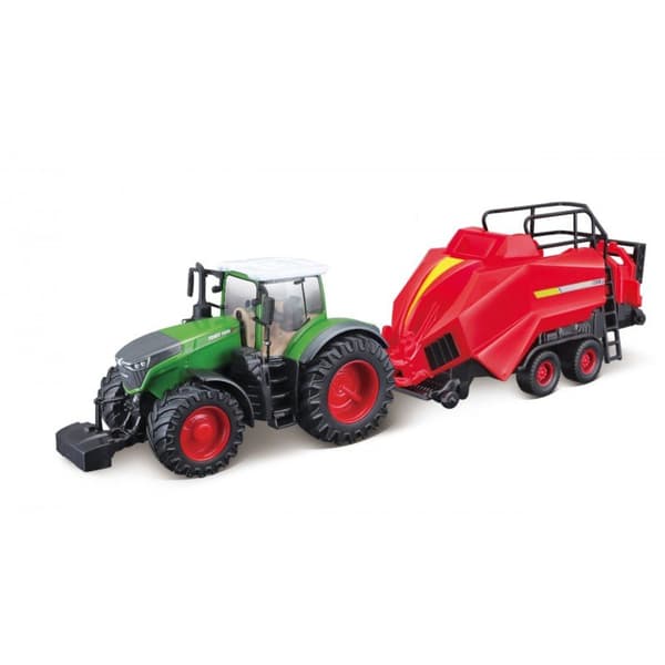 Bburago Fendt 1050 Vario Tractor Kids with Baler Lifter CDON
