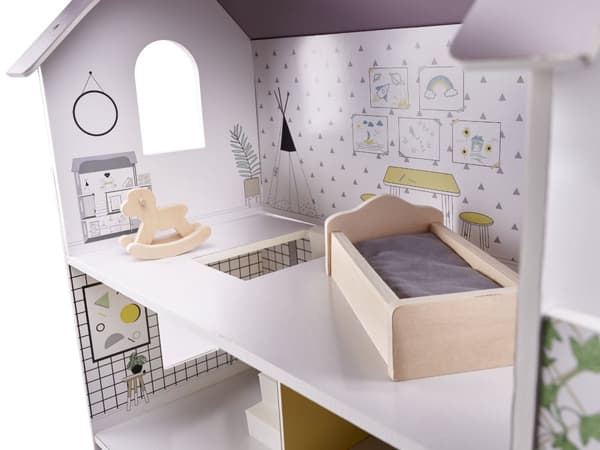 RoGer Wooden Doll House 70cm
