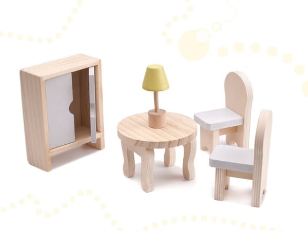 RoGer Wooden Doll House 70cm