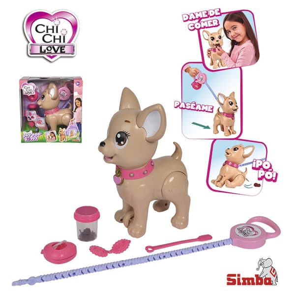 Simba Hundehvalp Figur Chi Chi Love Paseo Po-po Flerfarvet 18-24 Months