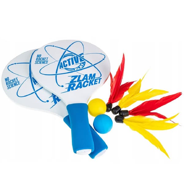Gra Rakietki Plażowe drewniane Active Play Zlam Racket