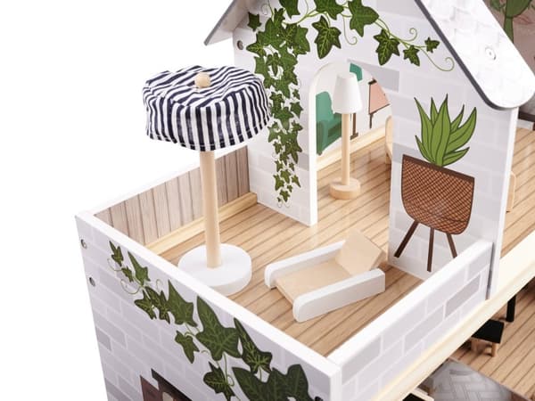 Lulilo Wooden Doll House Floro Boho70cm