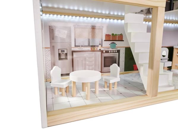 Lulilo Wooden Doll House Floro Boho70cm