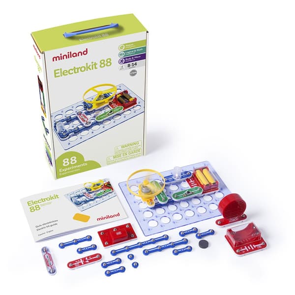 Miniland Erfarenheter Electrokit 88 Flerfärgad