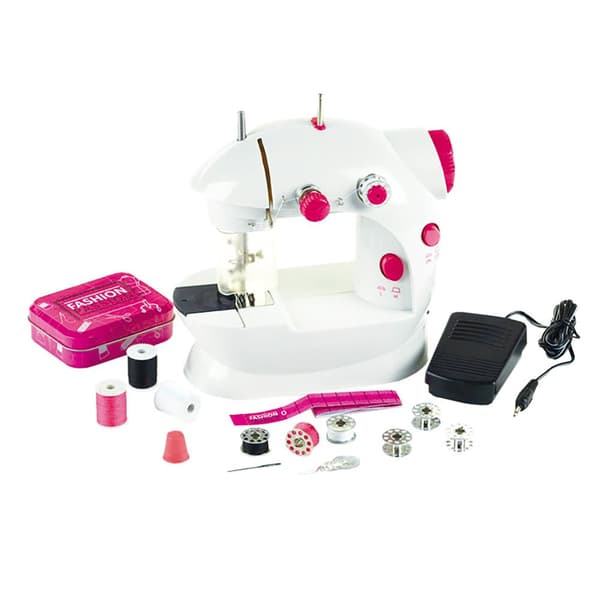 Cpa Toy Symaskin För Barn Klein Vit,Rosa 3-6 Years
