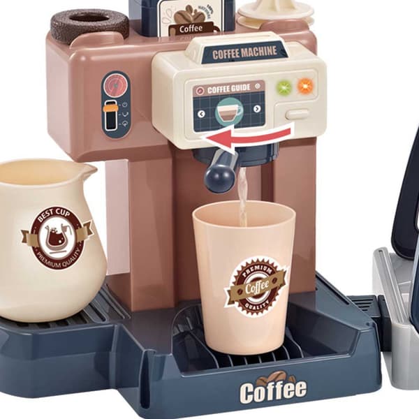 Giros Kaffe Med Set 40 Tilbehør Gylden