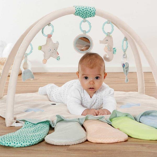 Fehn Octopus Aktivitetstæppe Beige