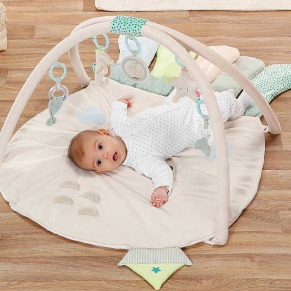 Fehn Octopus Aktivitetstæppe Beige