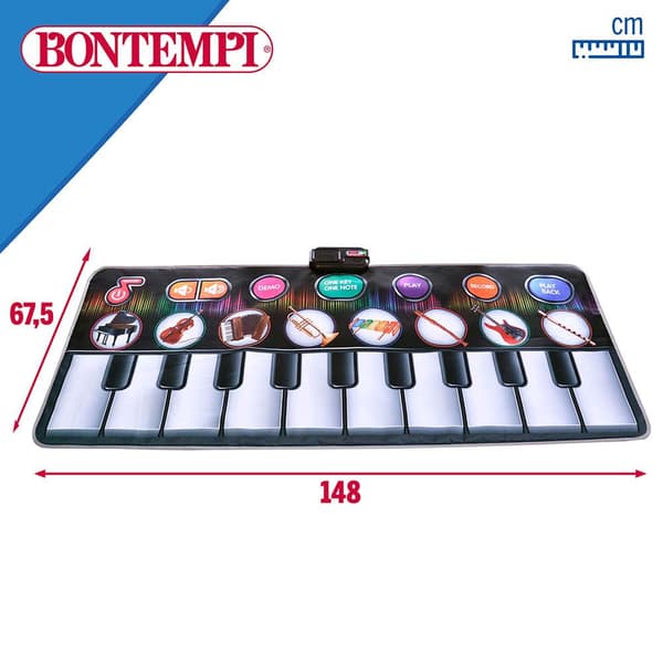 Bontempi Elektrisk Carpet Musical Transparent