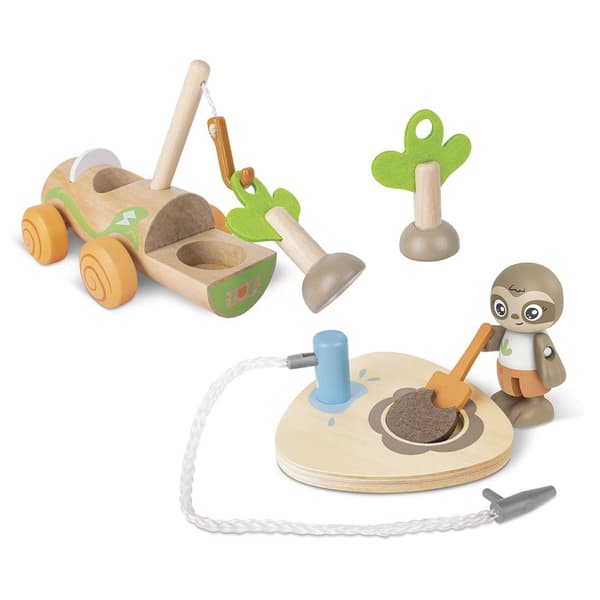 Hape Puiden Istutus Auto E Kultainen