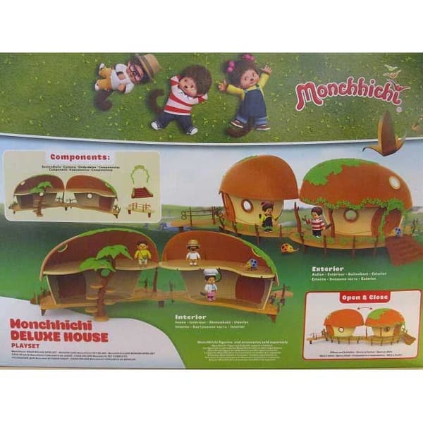 Monchhichi Deluxe Husfigur Monchhichi Flerfärgad
