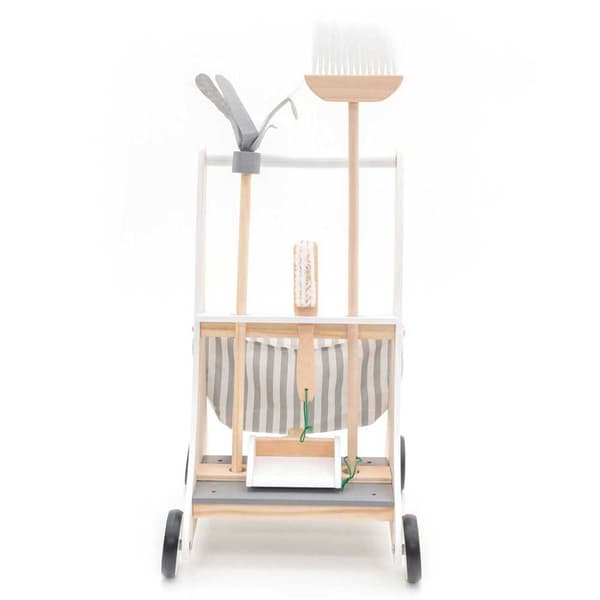 Robin Cool Rengøringsvogn Montessori Method Clean Up Transparent 3 Years