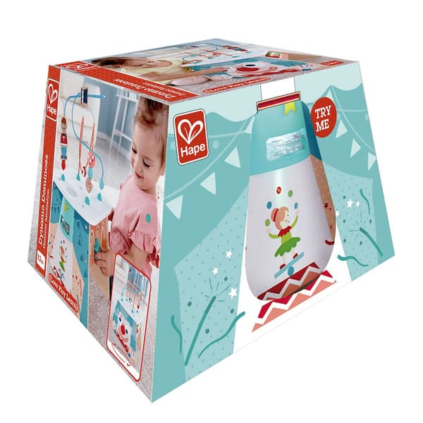 Hape Light Up Circus Activity Cube Flerfarvet