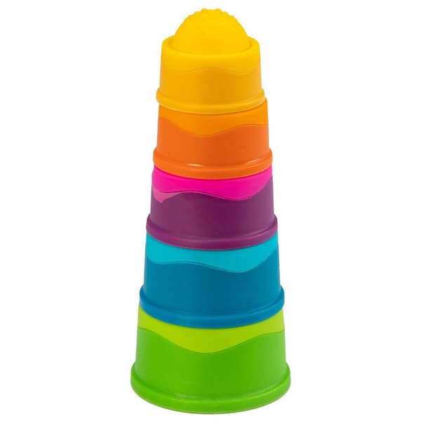 Fat Brain Toys Pædagogisk Spil Dimpl Stack Flerfarvet