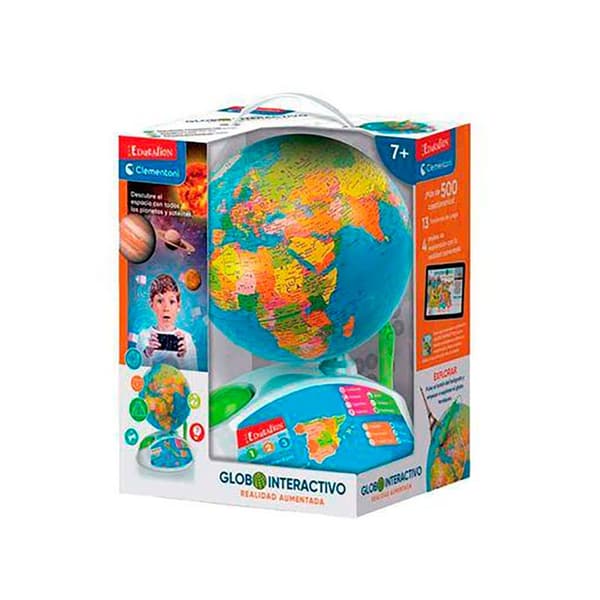 Clementoni Augmented Reality Globe Interaktiv Leksak Durchsichtig